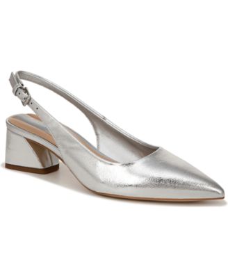 Franco Sarto - Racer Pointed Toe Block Heel Slingback Pumps