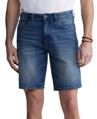 Buffalo David Bitton - Men's Dean Relaxed-Straight Fit Stretch Denim Shorts