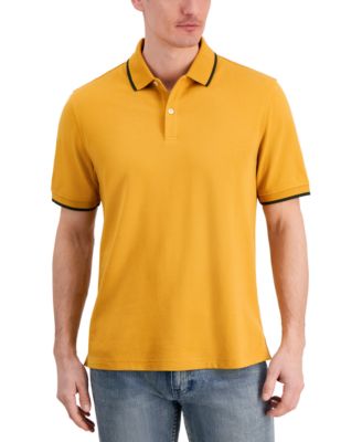 Club Room - Men's Tipped Short-Sleeve Polo Shirt