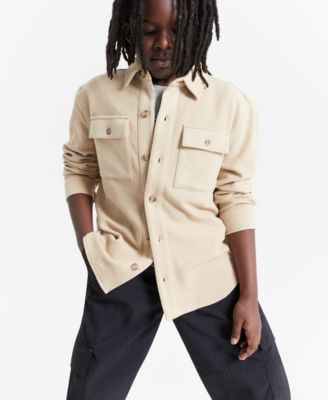 Epic Threads - Big Boys Waffle-Knit Over Shirt