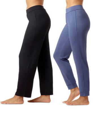 Hue - Women's 2-Pk. Pure Comfort Mid-Rise Pajama Pants