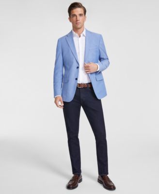 Tommy Hilfiger - Men's Modern-Fit Tan Sport Coat