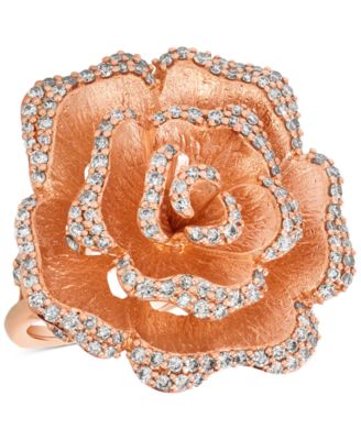 Le Vian - Nude Diamond™ Rose Statement Ring (1 ct. t.w.) in 14k Rose Gold
