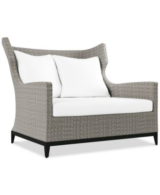 Bernhardt - Captiva Extra-Wide Outdoor Chair and a Half