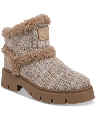 Circus NY by Sam Edelman - Clare Cozy Knit Lug-Sole Booties
