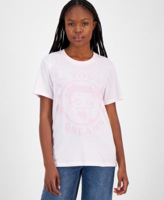 Grayson Threads, The Label - Juniors' Betty Boop Tonal Graphic T-Shirt