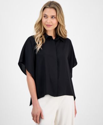 Anne Klein - Women's Dolman-Sleeve Blouse