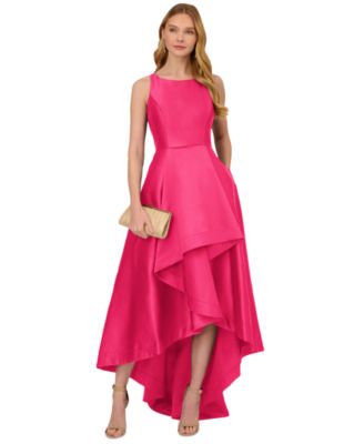 Adrianna Papell - High-Low Mikado Gown