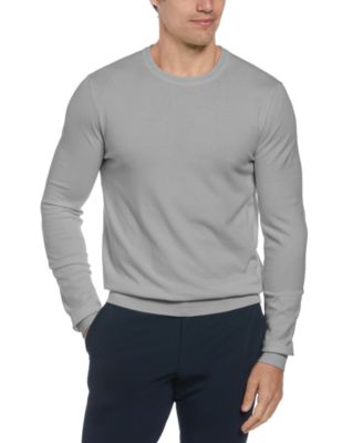 Perry Ellis - Men's Crewneck Tech Pullover Sweater