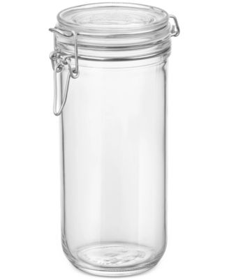 Bormioli Rocco - Fido 33.75-Oz. Glass Cylinder Jar, Set of 6