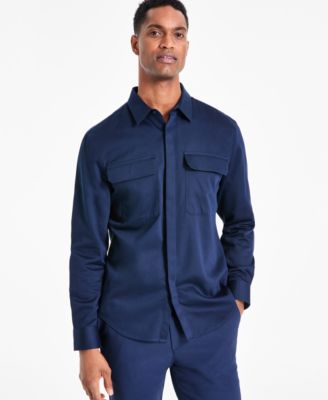 Alfani - Men's Owen Regular-Fit Button-Down Shirt