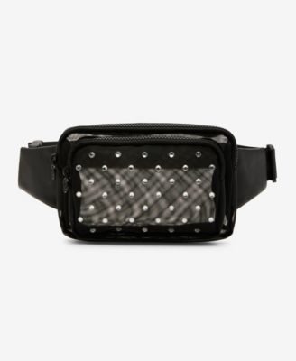 Steve Madden - Women's Rhinestone Mesh Fanny Pack