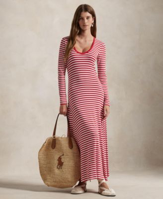Polo Ralph Lauren - Women's Striped Scoopneck Dress