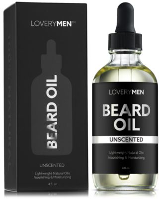 Lovery - LoveryMen Nourishing Unscented Beard Oil, 4 oz.