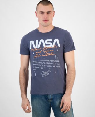 Tai Apparel - Men's NASA Regular-Fit Graphic T-Shirt
