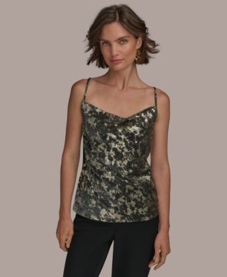 Donna Karan New York - Women's Metallic Strappy Camisole