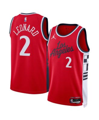 Jordan - Men's and Women's  Kawhi Leonard Red LA Clippers 2024/25 Swingman Jersey - Statement Edition