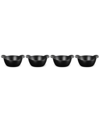 Le Creuset - Enameled Cast Iron Mini Round Cocotte, Set of 4