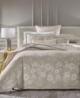 Hotel Collection - Shadow Floral Comforter Set, Full/Queen