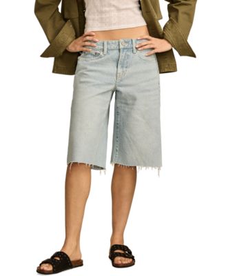 Lucky Brand - Women's Boyfriend Cut-Off Bermuda Shorts