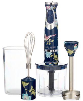 Laura Ashley - 500-Watt 4-in-1 Hand Immersion Blender Set