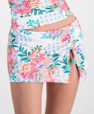 La Blanca - Women's Rivera Resort Printed Swim Skirt