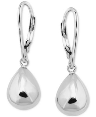 Giani Bernini - Tear-Shape Drop Earrings in Sterling Silver or 18k Gold Over Sterling Silver