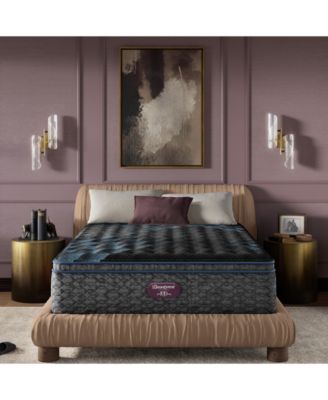 Beautyrest - World Class Level Four 16.25" Firm Pillow Top Mattress Set - Queen