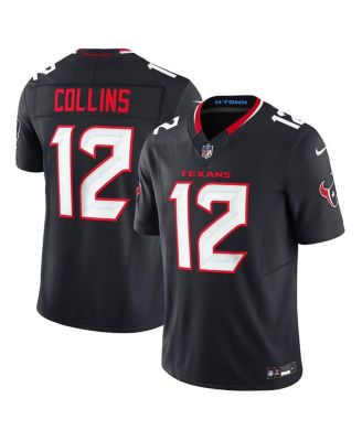 Nike - Men's Nico Collins Navy Houston Texans Team Vapor F.U.S.E. Limited Jersey
