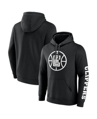 Fanatics - Men's Black LA Clippers Put Me In Coach Fleece Pullover Hoodie