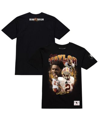Mitchell & Ness - Men's Sean Taylor Black Washington Commanders Graphic T-Shirt