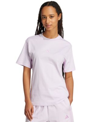 adidas - Women's Cotton Essentials 3-Stripe T-Shirt