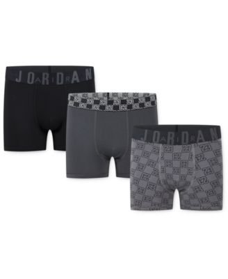Jordan - Big Boys 23 Monogram Boxer Briefs, 3 Pack