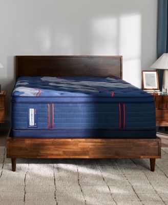 Sealy - Posturepedic Elite Brenham II 16" Soft Euro Pillow Top Mattress Set - California King