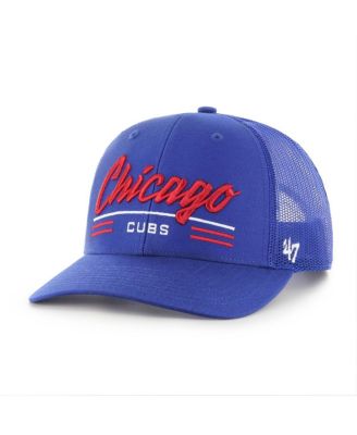 '47 Brand - Men's Royal Chicago Cubs Garner Trucker Adjustable Hat