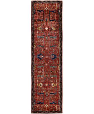 ADORN HAND WOVEN RUGS - Serapi M1945 2'8''x9'10'' Runner Area Rug