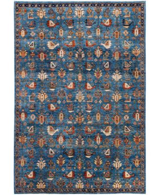 ADORN HAND WOVEN RUGS - Serapi M1945 6'2''x8'11'' Area Rug