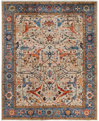 ADORN HAND WOVEN RUGS - Serapi M1945 7'11''x9'10'' Area Rug