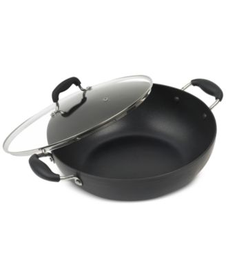 Sedona Kitchen - 12.5" Hard-Anodized Nonstick Wok & Lid