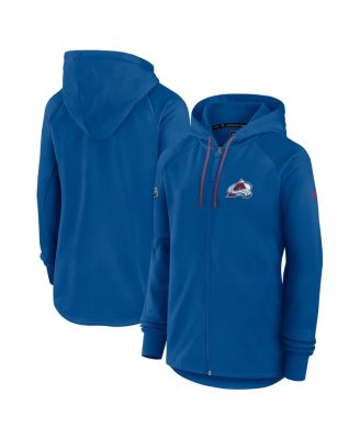 Fanatics - Women's Blue Colorado Avalanche Authentic Pro Rink Fleece Full-Zip Jacket