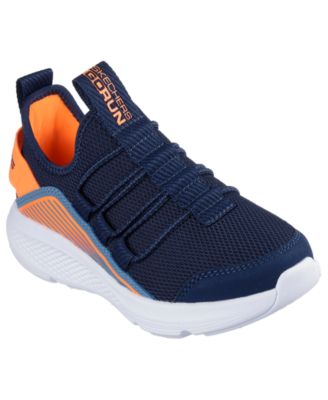 Skechers - Little Boys' GO RUN Elevate Slip-On Stretch Lace Athletic Sneakers from Finish Line