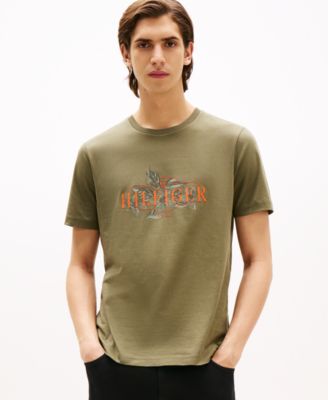 Tommy Hilfiger - Men's Tropical Floral Logo T-Shirt