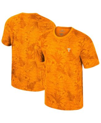 Colosseum - Men's Tennessee Orange Tennessee Volunteers Floral Printed T-Shirt