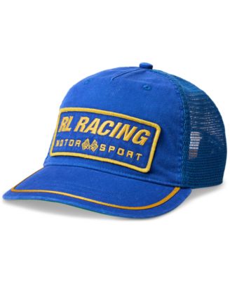 Polo Ralph Lauren - Men's Racing-Patch Twill Trucker Cap