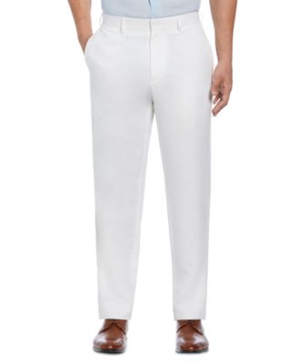 Cubavera - Flat Front Linen Pants