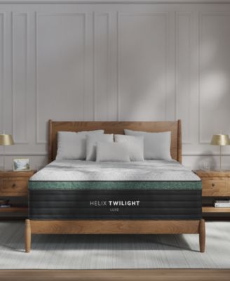 Brooklyn Bedding - Helix Twilight Luxe 13.5" Firm Euro Pillow Top Mattress - Twin