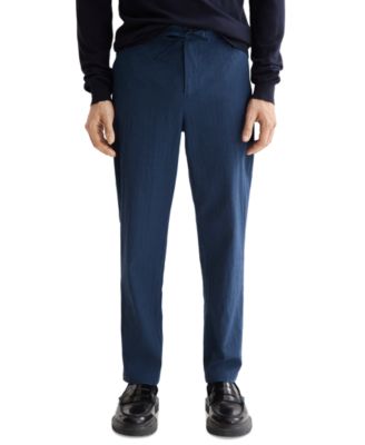 SCOTCH & SODA - Men's Finch Tapered Fit Seersucker Joggers