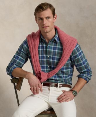 Polo Ralph Lauren - Men's Classic-Fit Plaid Oxford Shirt
