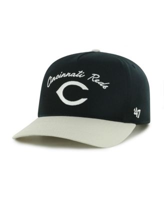 '47 Brand - Men's  Black Cincinnati Reds Stable Hitch Adjustable Hat