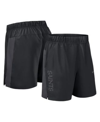 Nike - Men's Black New Orleans Saints Woven Victory Performance Shorts